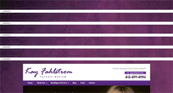 Desktop Screenshot of kayfahlstrom.com